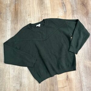 BETSEY'S BOUTIQUE | Green Knit Crew Neck‎ Sweater